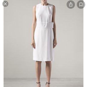 Thakoon 8 pinstripe sleeveless dress